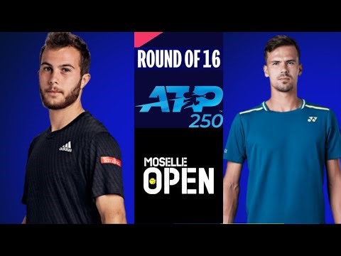 Gaston will face Altmaier in a highly anticipated second-round match at the ATP Moselle Open.