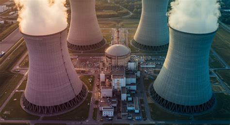 Cooling towers at a nuclear power facility, highlighting the infrastructure Senator Rosen evaluates in her energy policy work.