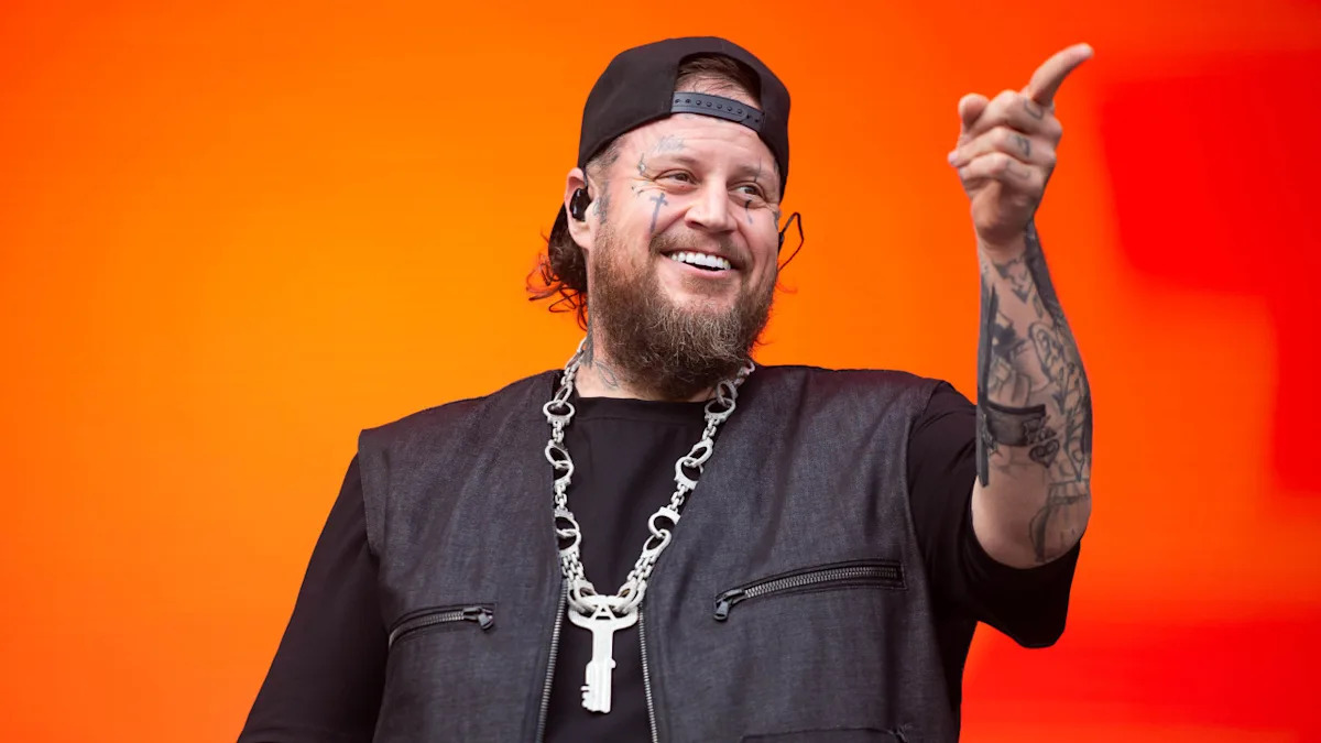 Jelly Roll's new look after his dramatic weight loss and beard shave.