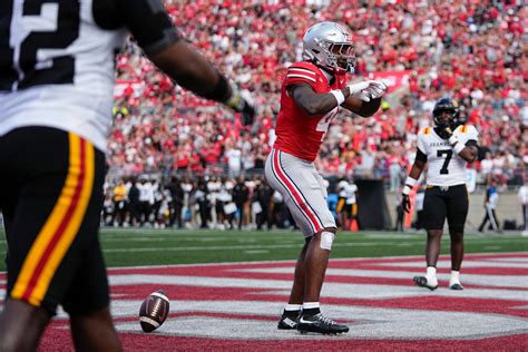 Jeremiah Smith Ruled Out vs Rutgers