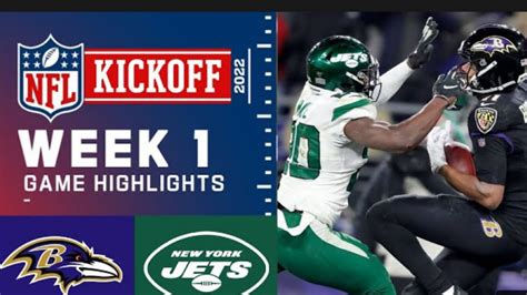 A Jets-Ravens game showing the intensity of AFC North matchups.