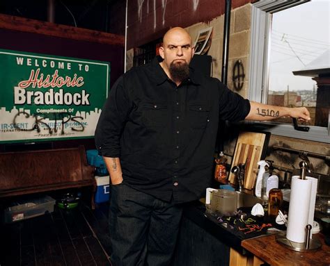 Fetterman in Braddock during his mayoral tenure, symbolizing his community-focused approach.