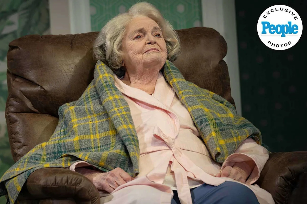 June Squibb stars in the Broadway production of 'Marjorie Prime' at the Helen Hayes Theater.