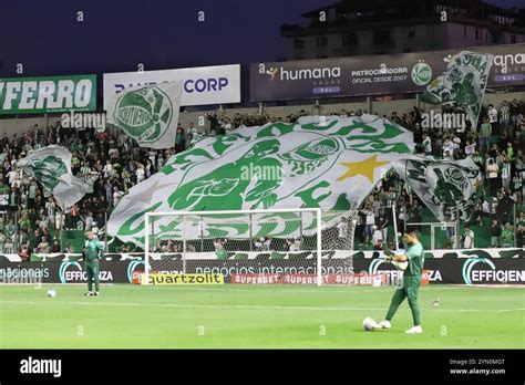 Juventude supporters rally behind their team in the crucial relegation fight.