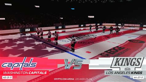 Kings Look to Extend Road Streak vs Capitals