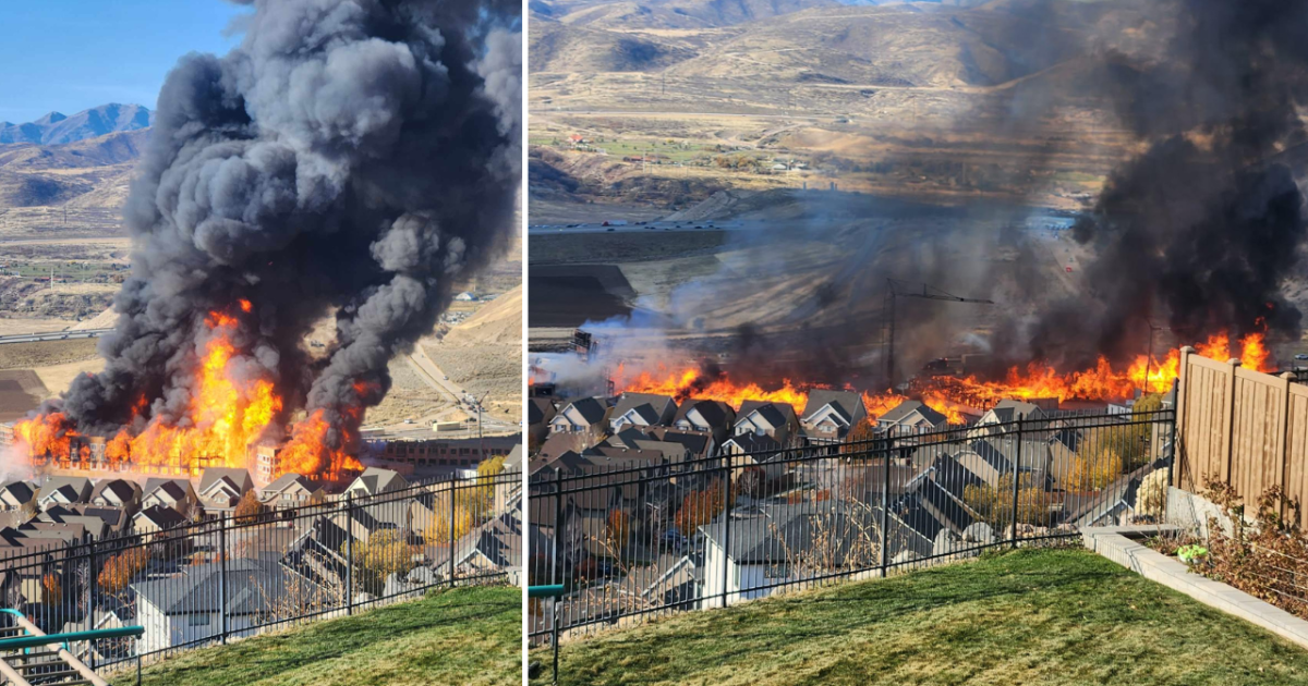 Lehi Fire Destroys Under-Construction Apartments