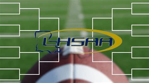 The complete 2025 LHSAA football playoff brackets for Non-Select and Select divisions