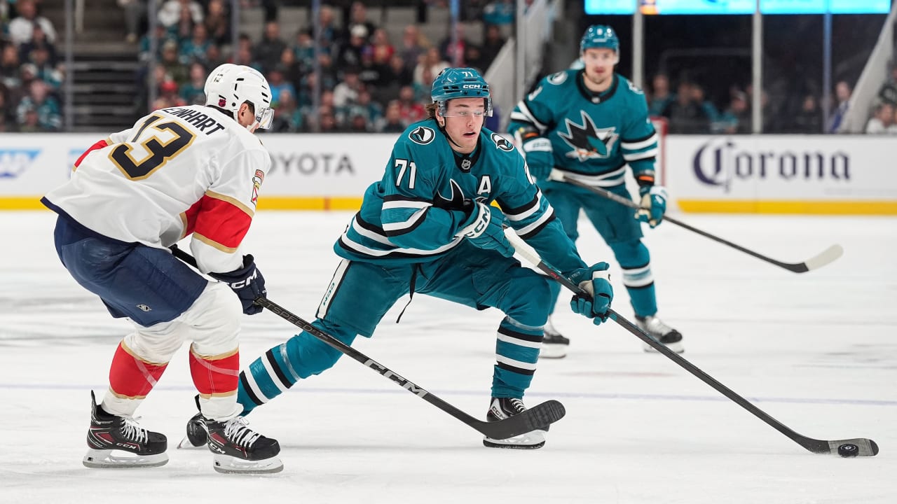Macklin Celebrini Shines in Sharks vs. Panthers