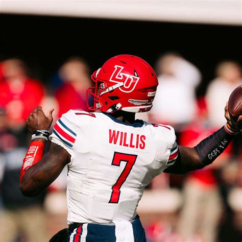 Willis during his record-setting career at Liberty University