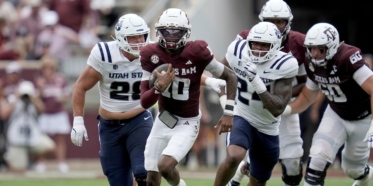 Marcel Reed: Gingerbread Man Aggies Heisman Hope