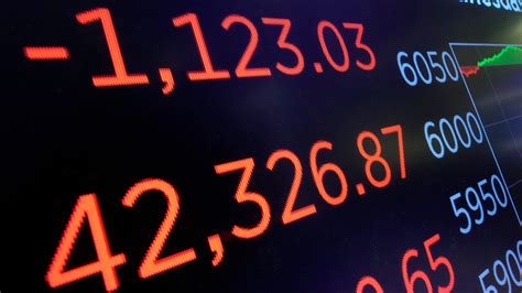 Traders monitoring final market close on trading floor screens.