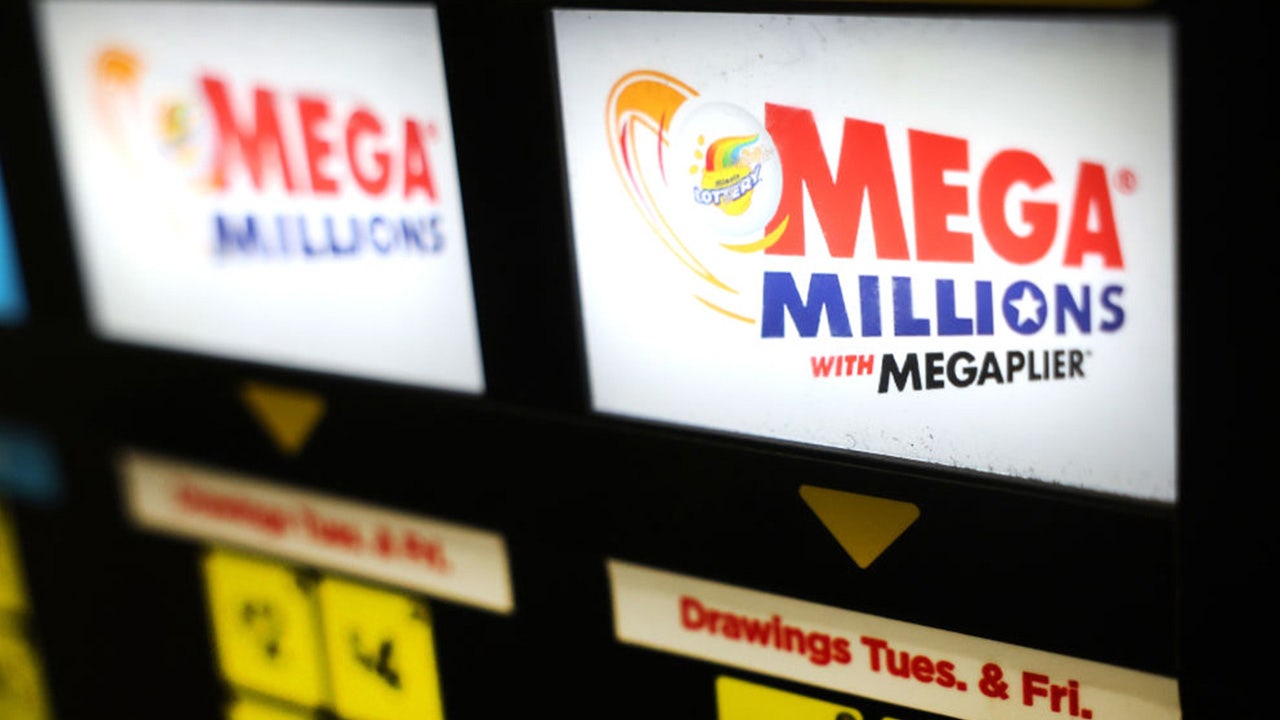 A winning Mega Millions ticket displaying the November 4, 2025 numbers.