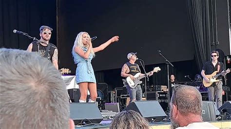 Megan Moroney performing at her sold-out show at Stage AE in Pittsburgh.