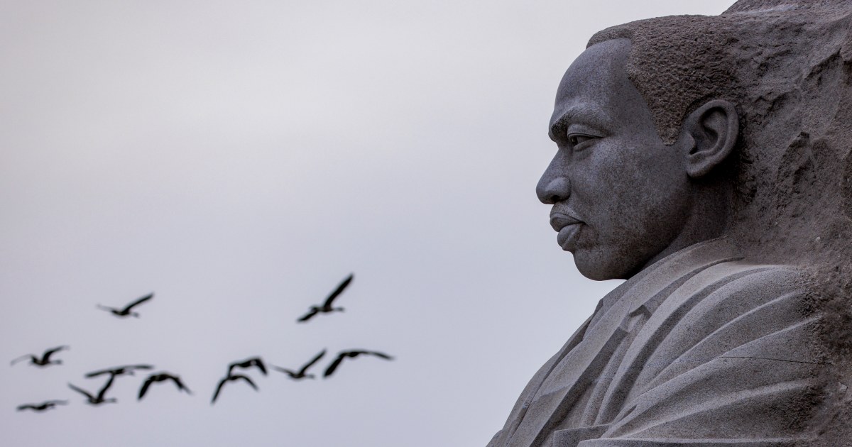 Celebratory display on Flag Day/Trump's birthday.