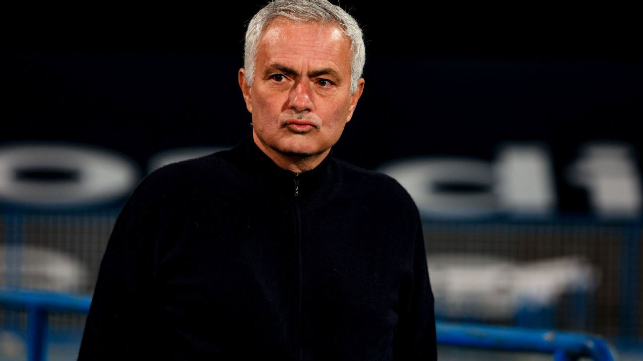 Benfica manager José Mourinho during a previous match, known for his tactical prowess