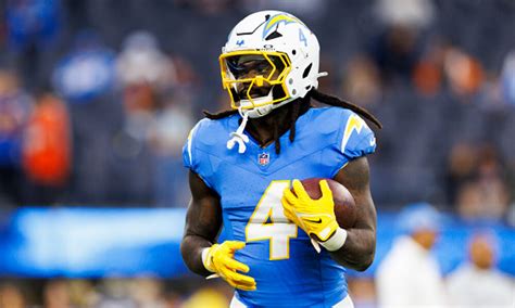 Kimani Vidal has taken over as the lead running back for the Chargers.