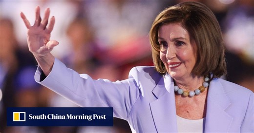 Pelosi signs the historic healthcare legislation during her tenure as Speaker
