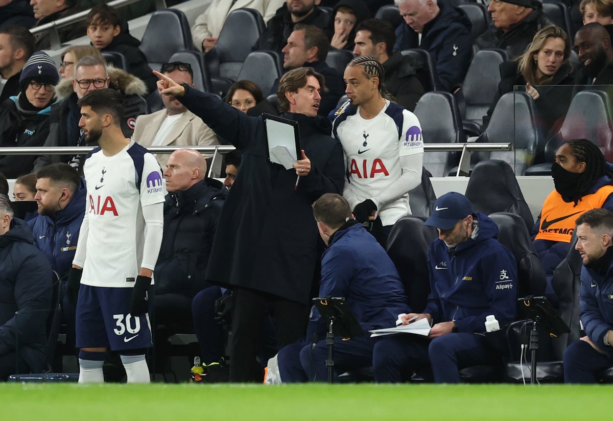 Spurs' growing frustration following their 2-1 loss to Fulham.