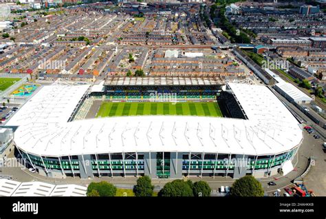 The iconic Windsor Park stadium where the match took place
