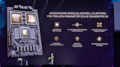 Nvidia's advanced Blackwell AI chip powering next-generation AI systems.