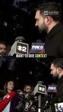 Mamdani at a 2023 rally linking NYPD and IDF policies.