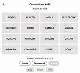 NYT Connections Hints for Nov 19: Solve #892