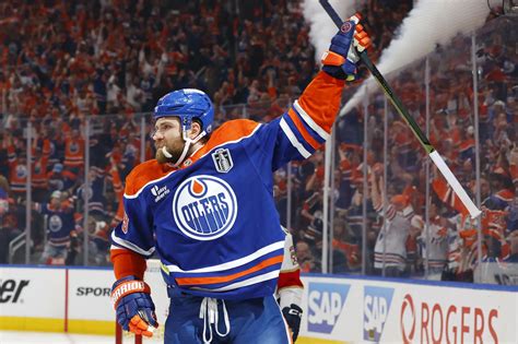 Leon Draisaitl leads the Oilers with 14 goals, approaching a franchise milestone.