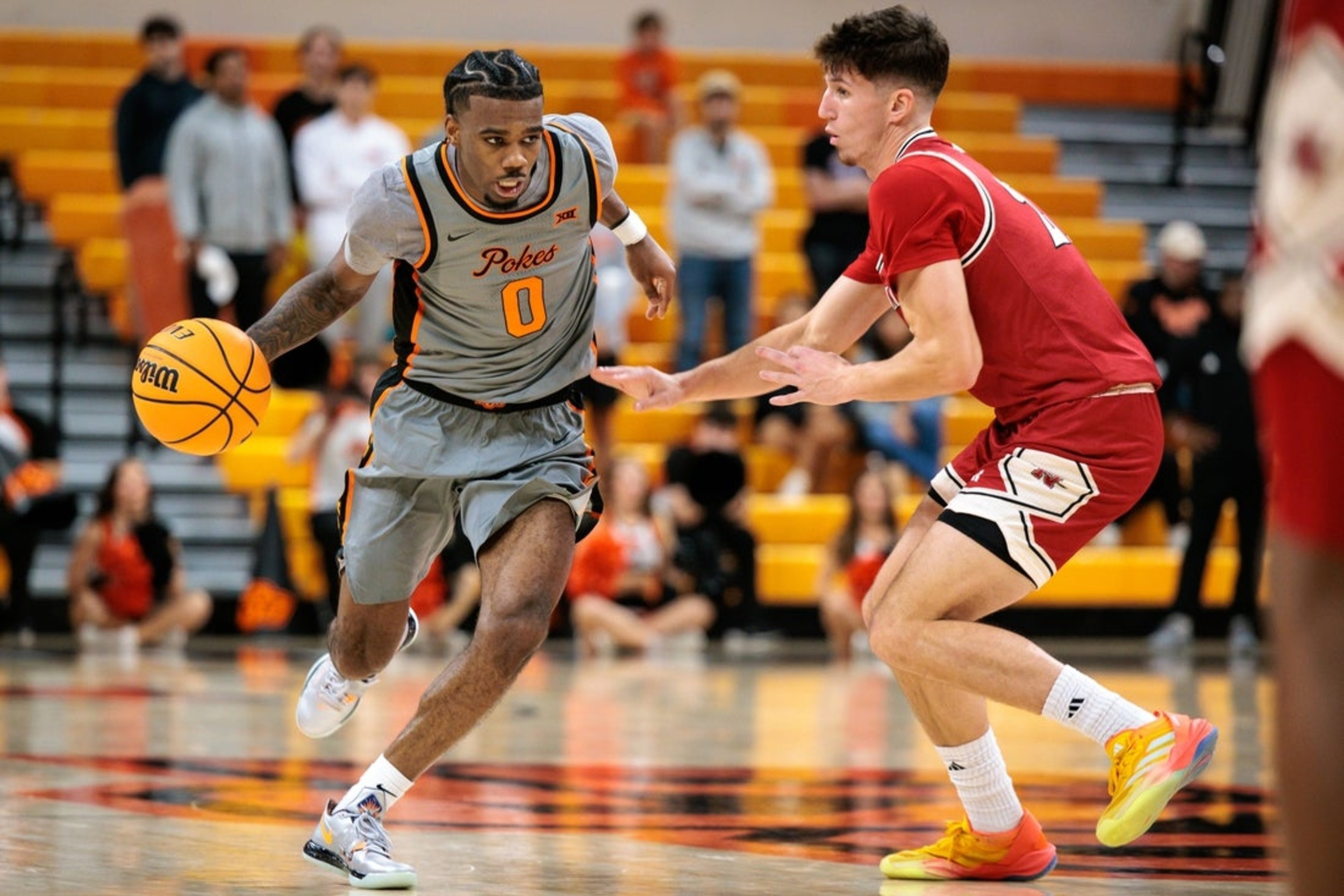 Jaylen Curry has been instrumental in Oklahoma State's 6-0 start with his record-setting performances.