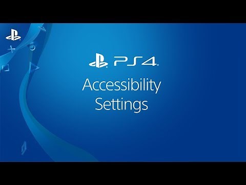 New accessibility options being configured on the PS Portal.