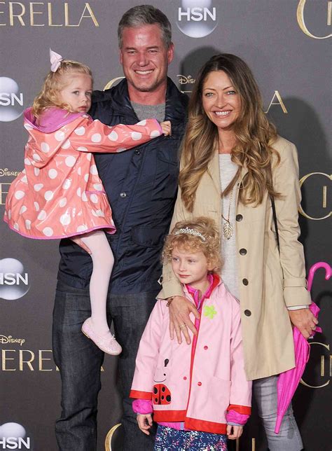 Rebecca Gayheart and Eric Dane with their daughters, Billie and Georgia, who are at the center of their co-parenting journey.