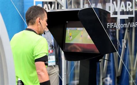 Modern VAR technology helps referees review red card decisions for accuracy.
