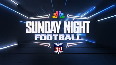 The set of NBC's Sunday Night Football broadcast where the incident occurred.