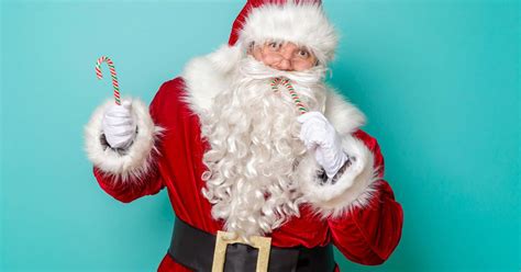 Santa distributes candy canes to delighted children during his South Jackson visit