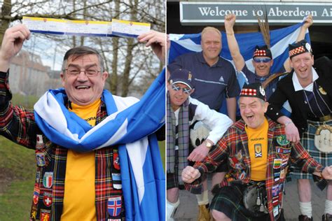 The passionate Tartan Army create an electric atmosphere.