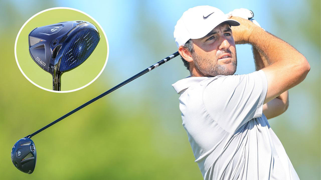 Scheffler's new TaylorMade Qi4D driver helped him maintain his world No. 1 status.