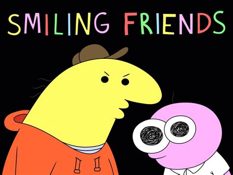 The official Adult Swim branding for Smiling Friends Season 3.