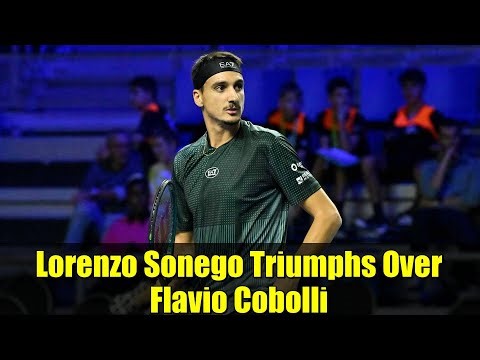 Sonego Stuns Cobolli to Reach Metz Quarters