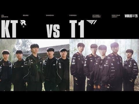T1 vs KT: Worlds 2025 Final Showdown