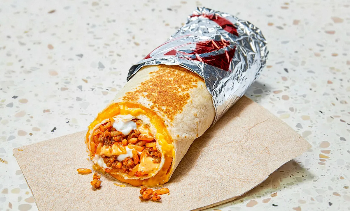 Claim your $1 Quesarito through the Taco Bell Rewards app!