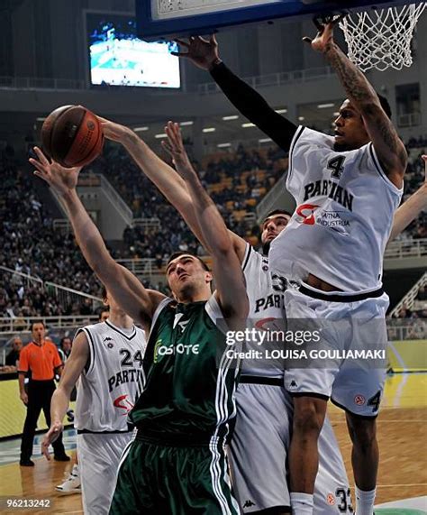 Slavko Vranes altering shots with his 7'6" wingspan