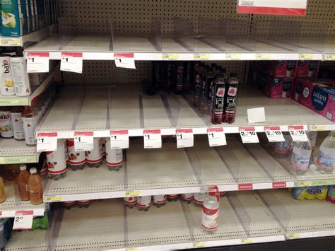 A depiction of the in-store challenges Target faces, impacting the shopping experience.