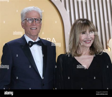 Ted Danson and his wife Mary Steenburgen attend PaleyFest 2025.