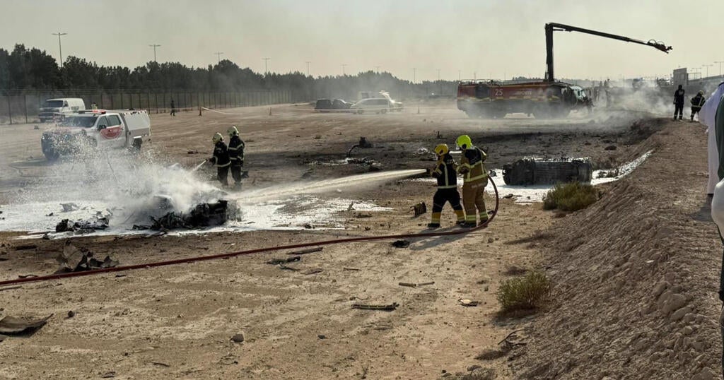 The Tejas fighter jet during a demonstration flight at an air show.