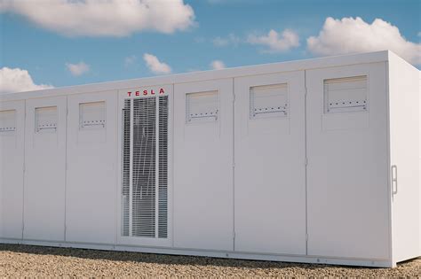 Tesla's Megablock energy storage systems powering data centers