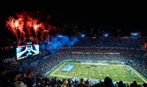 Nissan Stadium packed for Titans game day action