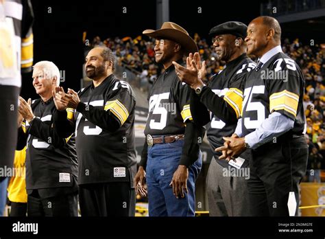 Historic Steelers legends who represent the franchise's rich heritage