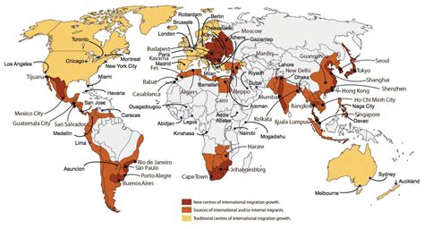 Map showing regions potentially affected by the proposed immigration pause.