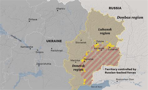 Proposed territorial changes under Trump's peace plan, including Russian control of Donbas and frozen frontlines.