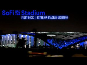 SoFi Stadium, the future home of UCLA football, known for its modern architecture and technological features.