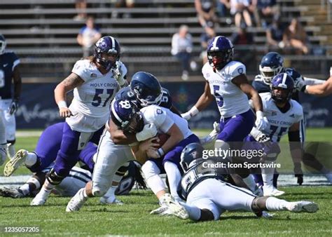 The Huskies' defensive line applying pressure against opposing offenses.